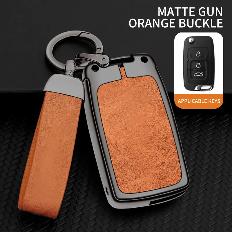 Car Key Case Cover for Geely Emgrand EU 7 EC7 EC715 EC718 EC7-RV EC715 EC718-RV GC5 GC6 EC8 SL Keychain