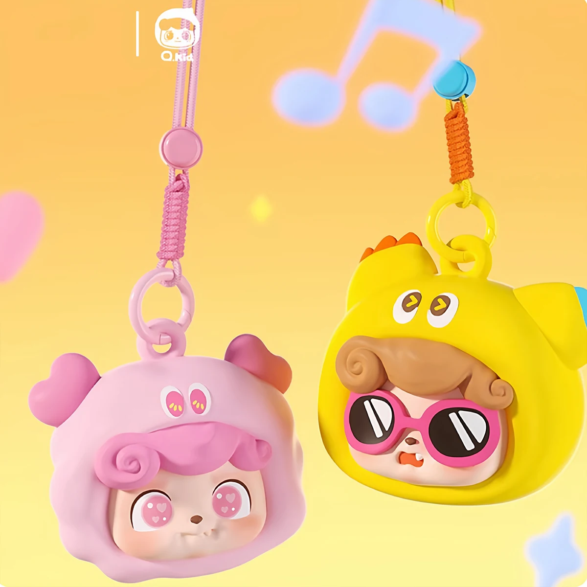 HIPLAY JOTOYS Q.Kid Monsters emocionales Mini Series Set Caja Caja ciega Figura