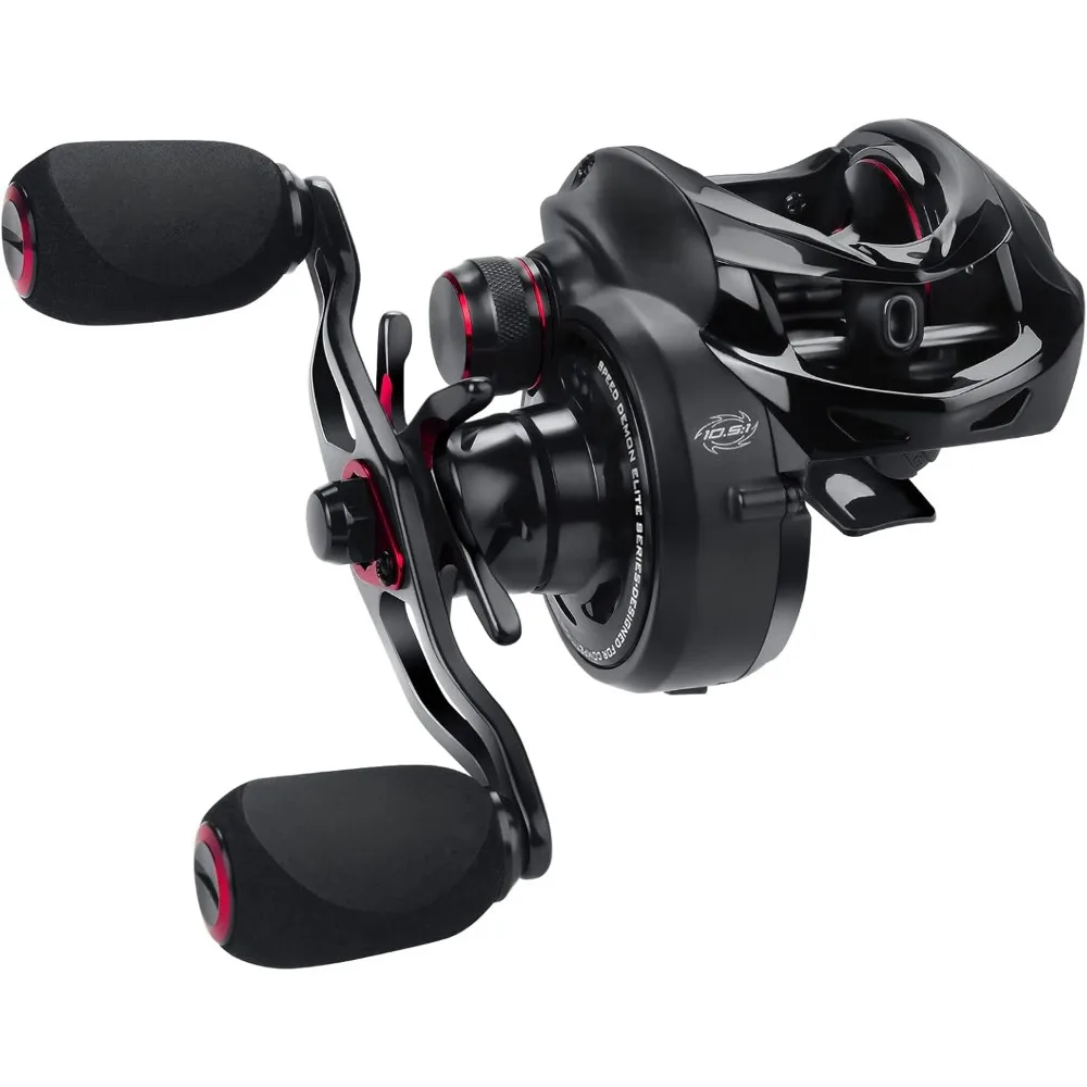 

Fishing Reel, The World's Fastest 10.5:1 Gear Ratio/shell Type Bait Reel, 10+1 Shielded Stainless Steel BB