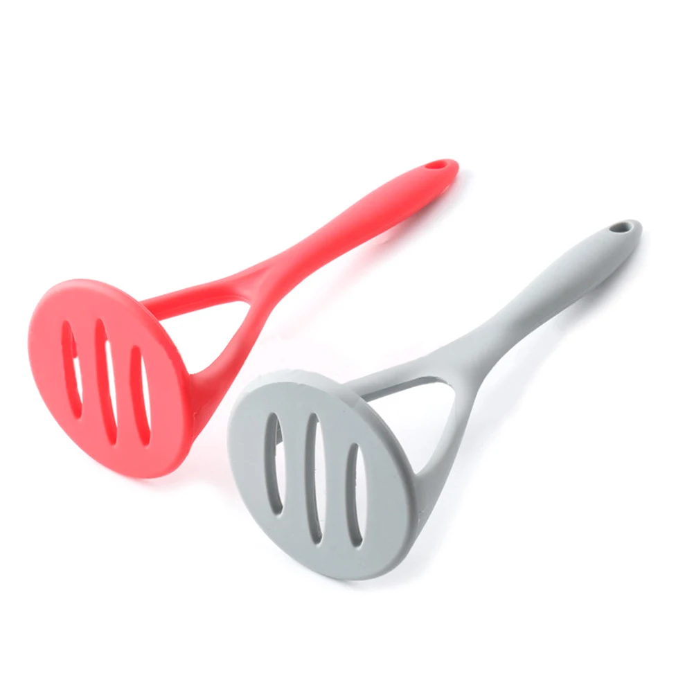 

Food Grade Silicone Potato Ricer Masher Vegetable Masher Tool Kitchen Gadget Lightweight Sturdy Grip For Fruits Carrots