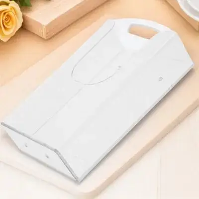 Wall-Mounted Transparent File Rack 10-Pack Document Holder Office Folder Organizer Brochures Stand Magazine Display