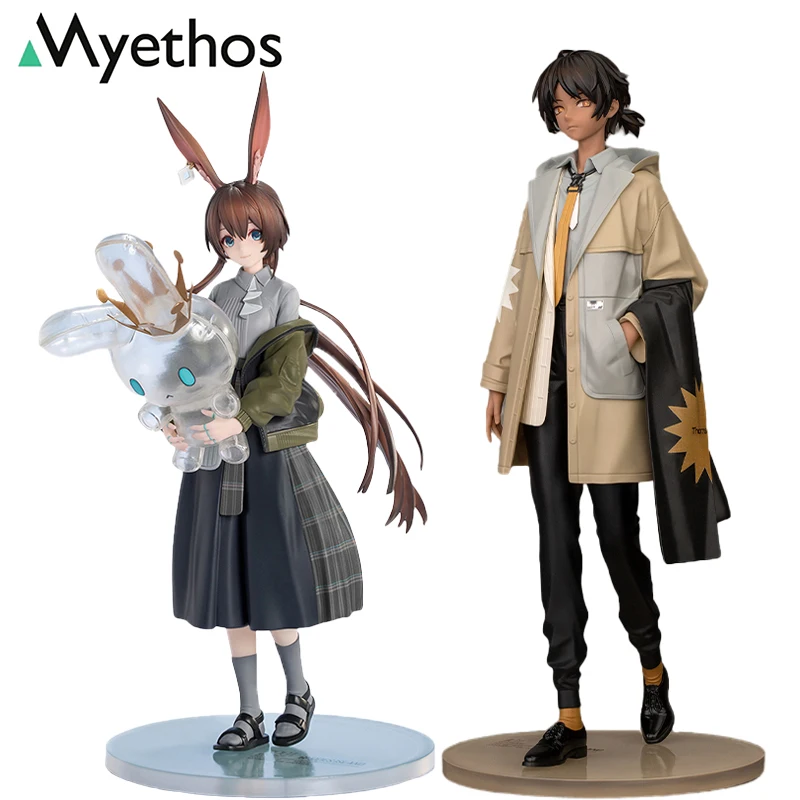 Genuine Original Myethos Gift+ Thorns & Amiya Floating Industry VER. Arknights Action Anime Figure Dolls Statuette Ornament Gift