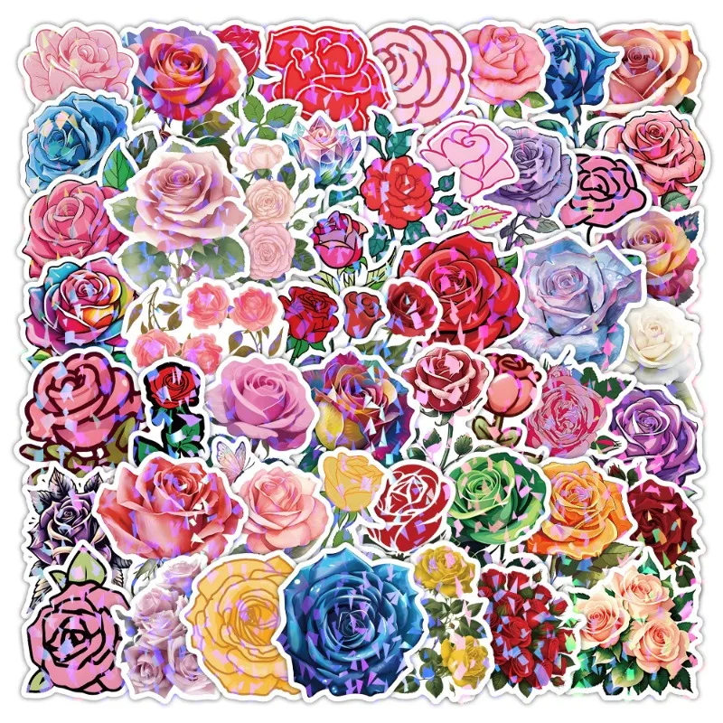 50 Uds dibujos animados lindo divertido lectura personalidad creativa garabatos pegatinas decorativas