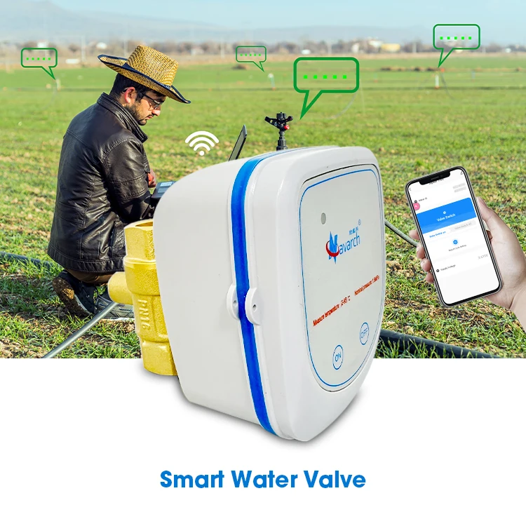 Solar Smart Water Valve Smart Water Valve Battery Operated Smart Actuators For Irrigation Valve