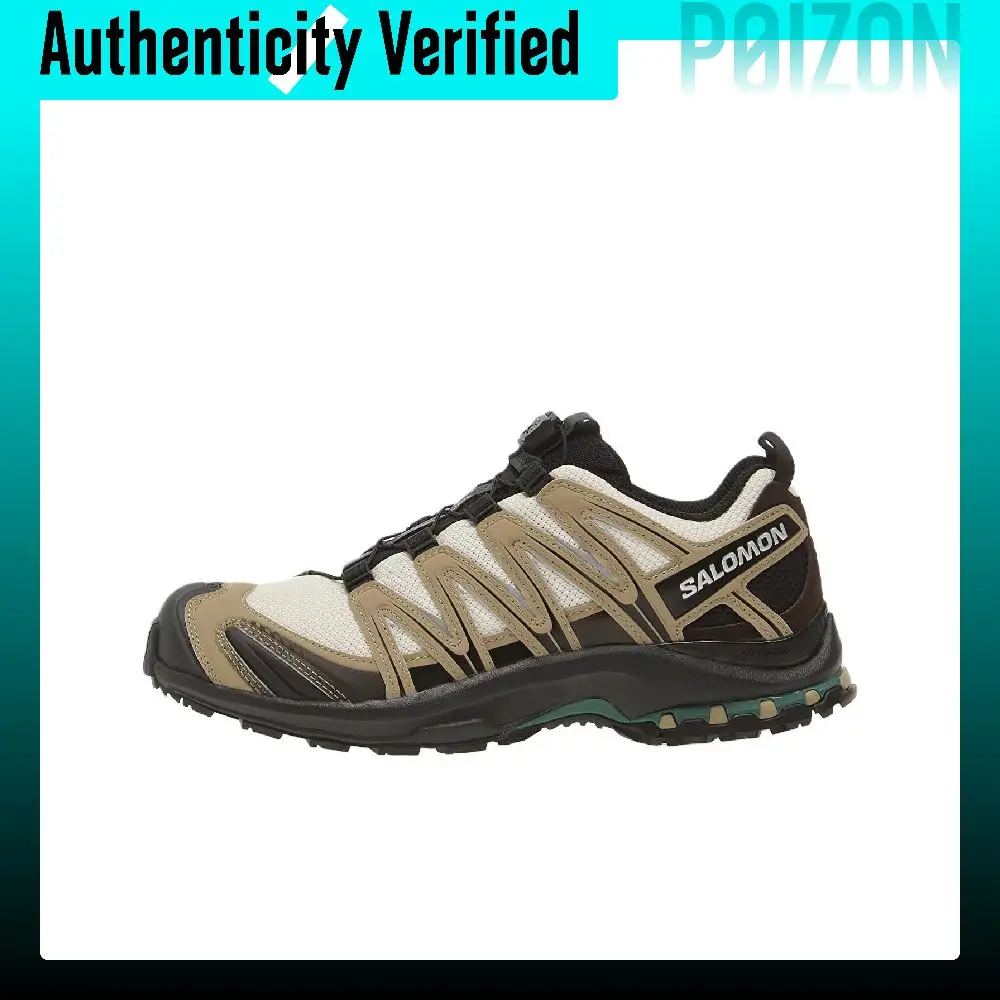 SALOMON XA PRO 3D Running Shoes Unisex Low-top Beige Brown L49195900
