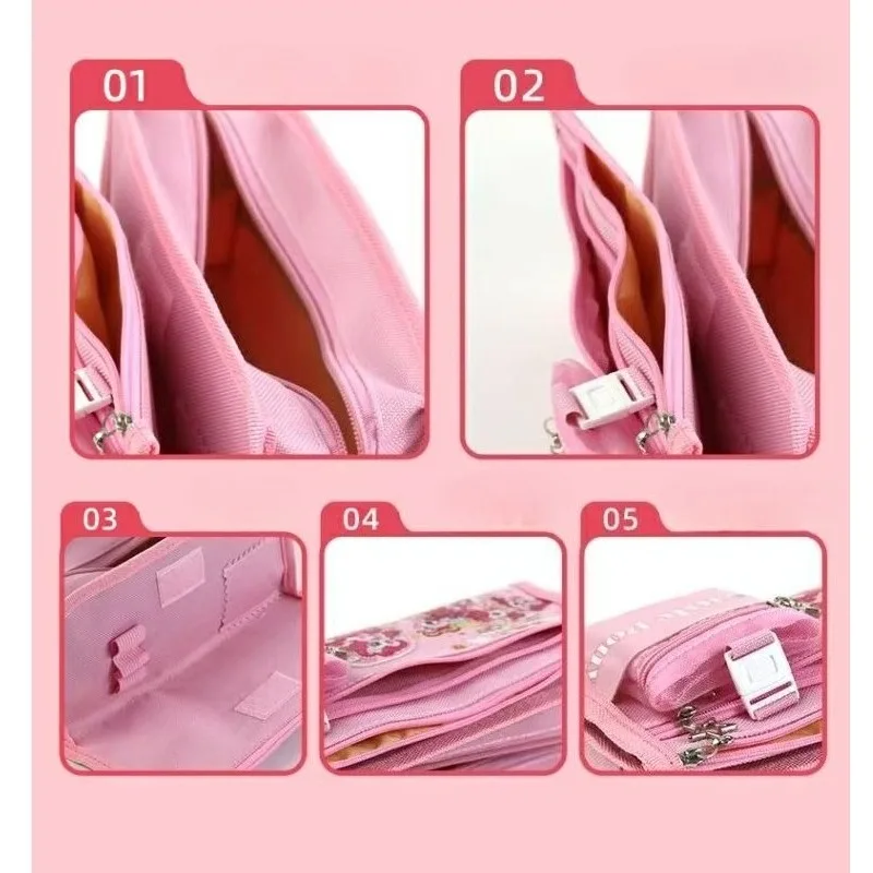 My Little Pony Federmäppchen mit großem Fassungsvermögen für Mädchen, niedliche Schreibwarenbox