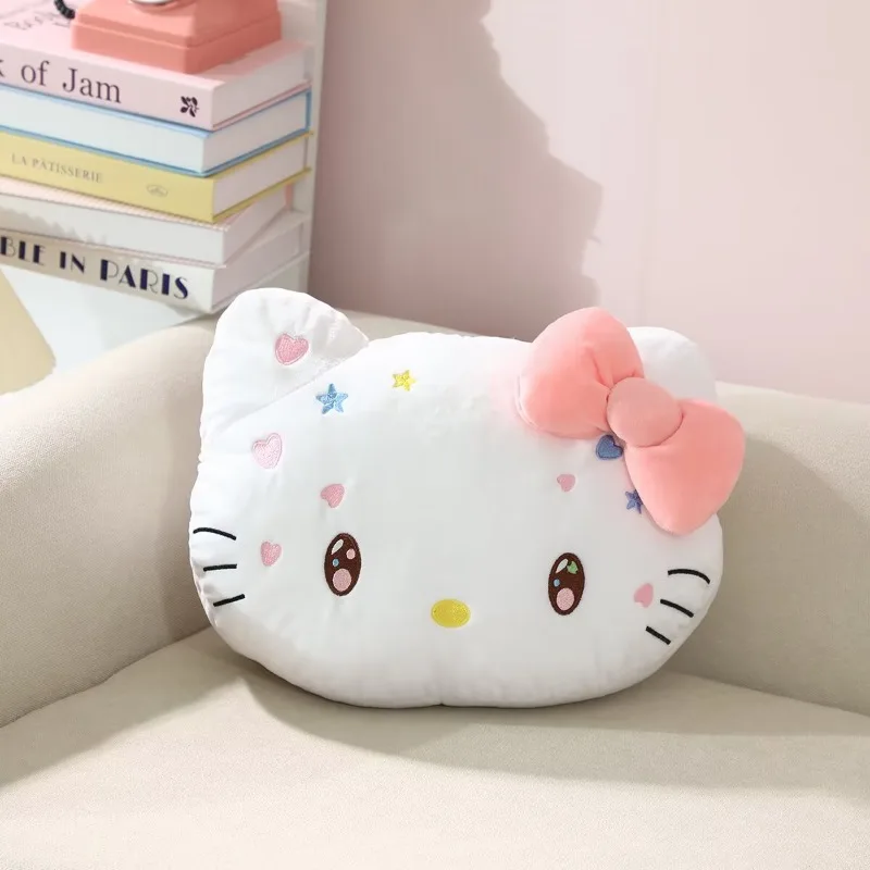 

Hello Kitty Cartoon Pillow Cute Girl Car Headrest Car Toy Student Holiday Gift Furniture Decoration Women Accessories wholesale
