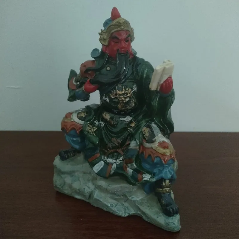 Resin factory direct sales: Guan Gong statue, Guan Er Ye statue from the Spring and Autumn Period, home and temple offerings, Bu