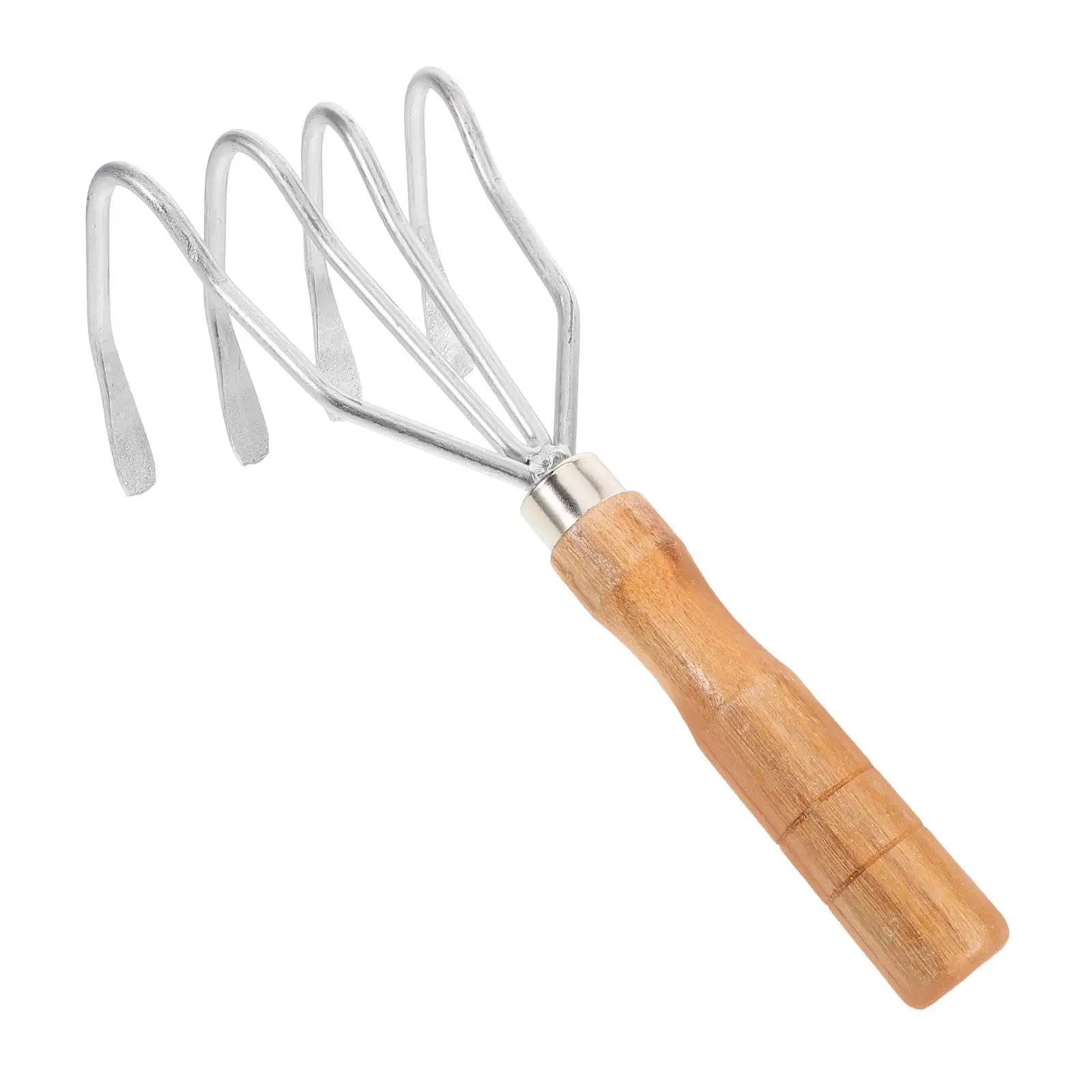 Garden Tool Clam Rake Hand Rake Shell Claw Beach Supplies Durable Handle Digging Seafood Oyster Shells Reliable Home