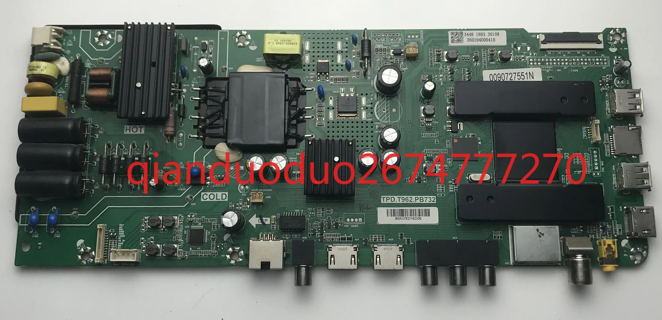 applicabile-alla-scheda-principale-tpd-haier-le43c51x-le43a51j-43k1-t962pb732-schermo-pt430ct01