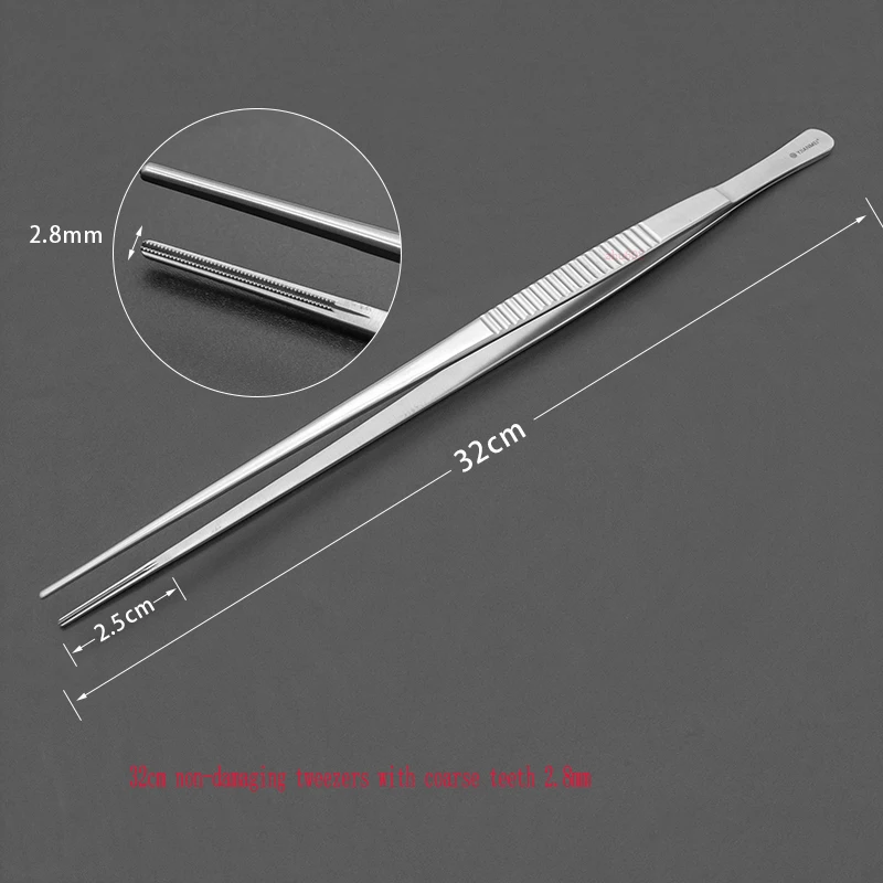 Wklęsło-wypukłe zęby Drobne mikroskopijne kleszcze sercowo-naczyniowe Kleszcze kardiologiczne Kleszcze do tkanek