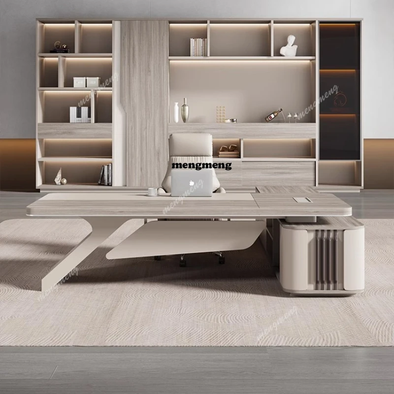 Unusual Executive Office Desk Creativity Drawers European Boss Computer Desks High End Designer Escritorio Oficina Furniture