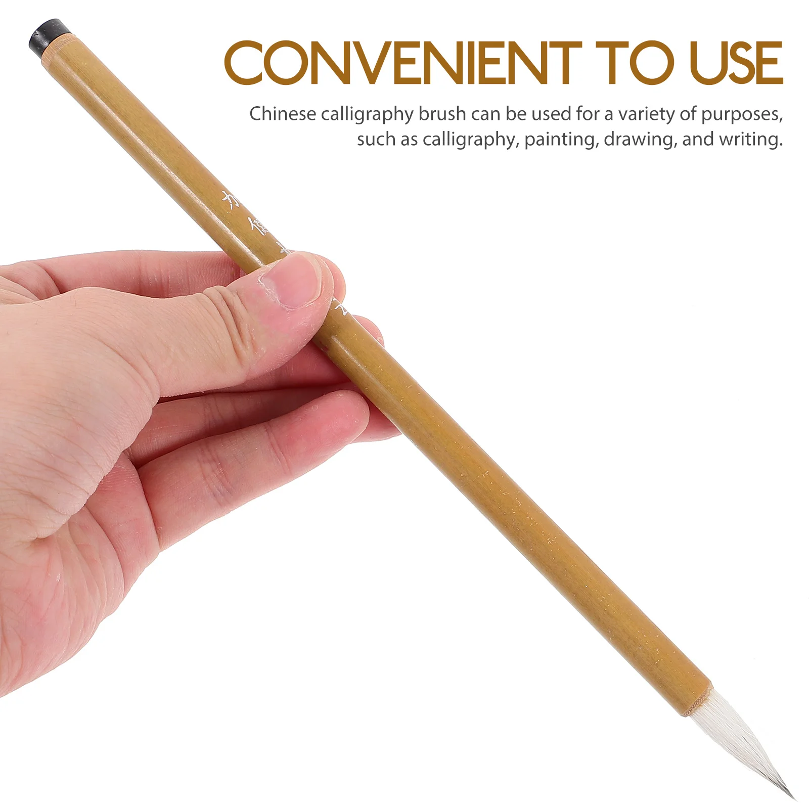 6 قطعة فرشاة الخط الصينية قلم حبر الخط فرشاة القلم الخط الصيني فرشاة أقلام الكتابة الخيزران فرش الألوان المائية #1