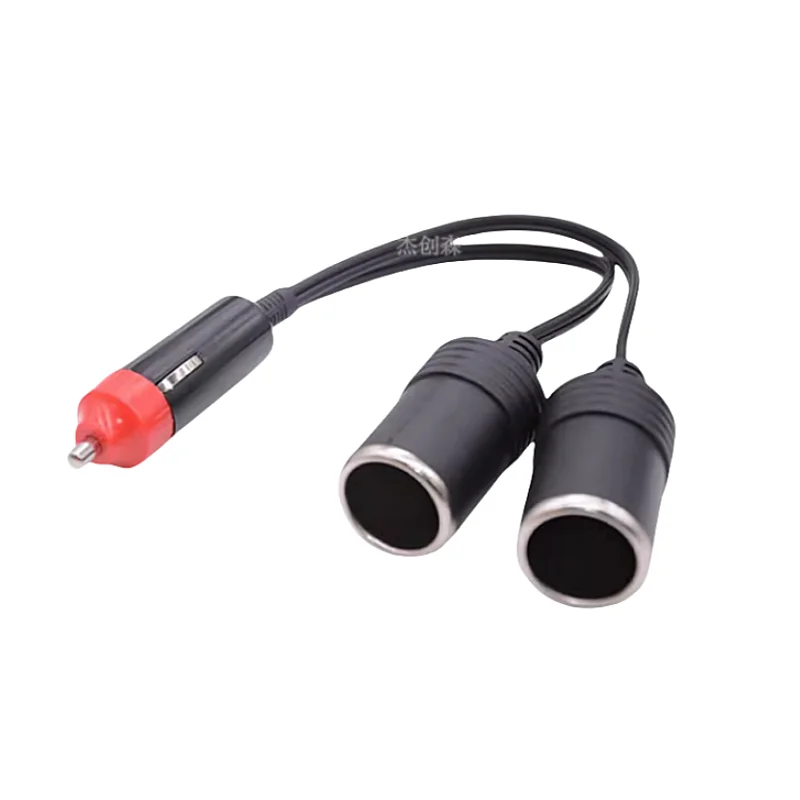 High Power Car Cigarette Lighter Base 1 Male to 2/3/4 Females Multi-function Car power Socket 20A High Current