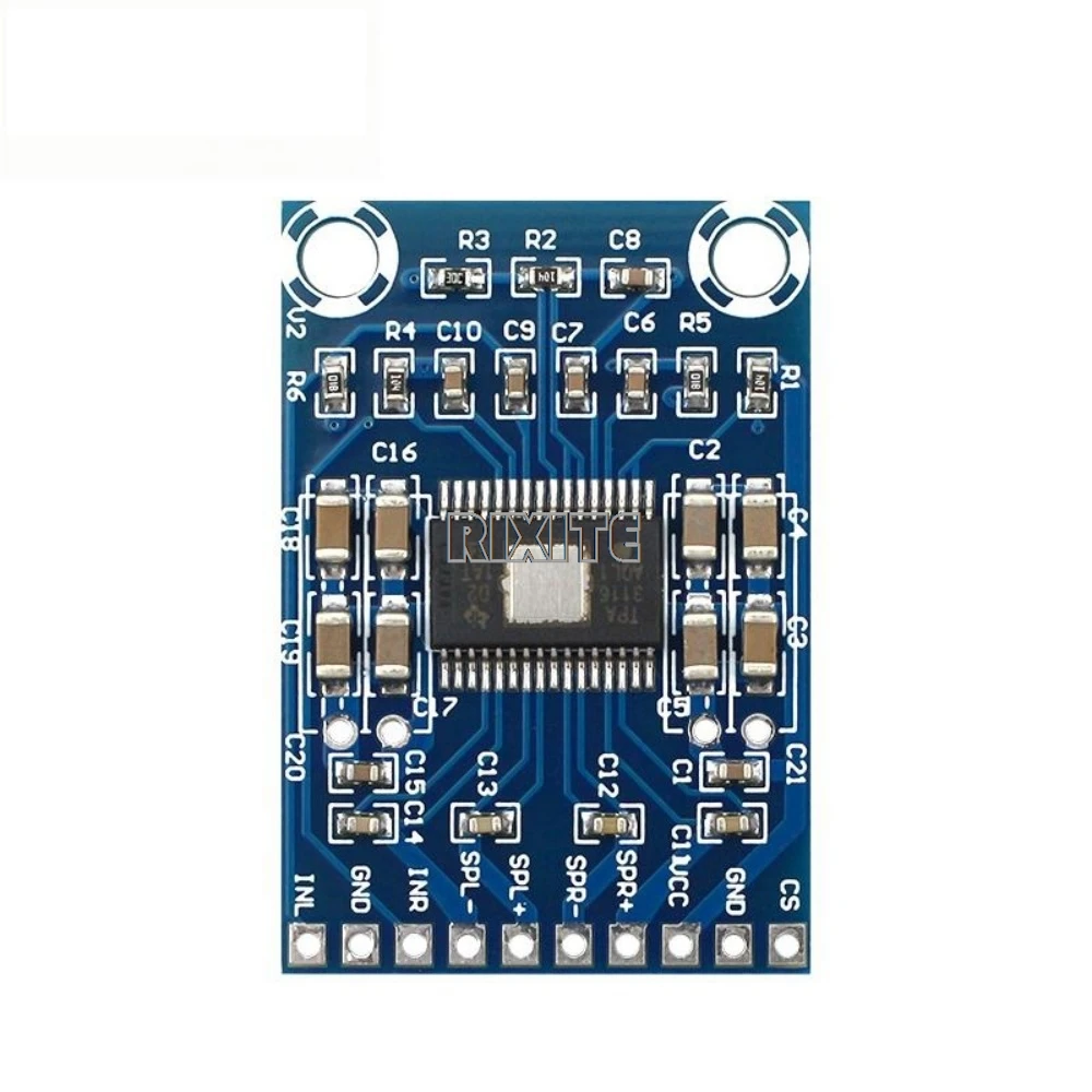 5 個 DC 12V-24V 2x50W デュアルチャンネルミニデジタルアンプ D クラス 50W + 50W TPA3116D2 XH-M562 アンプ 50W パワーアンプボード