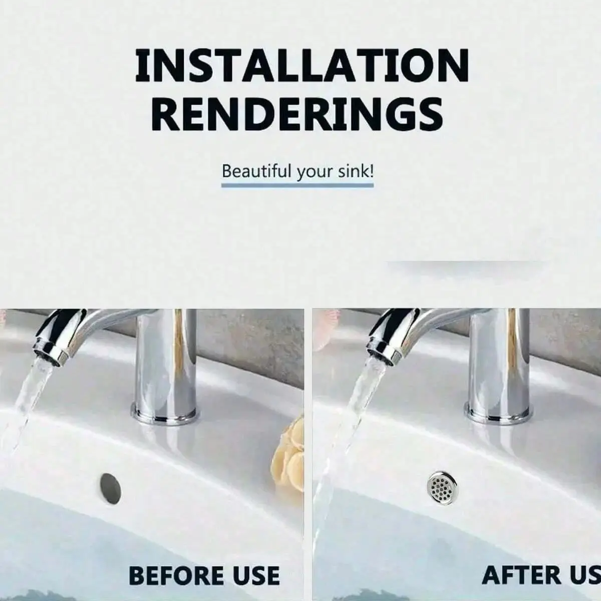 2/4/6 قطعة بالوعة تجاوز حلقة غطاء استبدال حوض للحمام تقليم شبكة مستديرة حلقة البلاستيك تجاوز ثقب غطاء اكسسوارات المطبخ #3