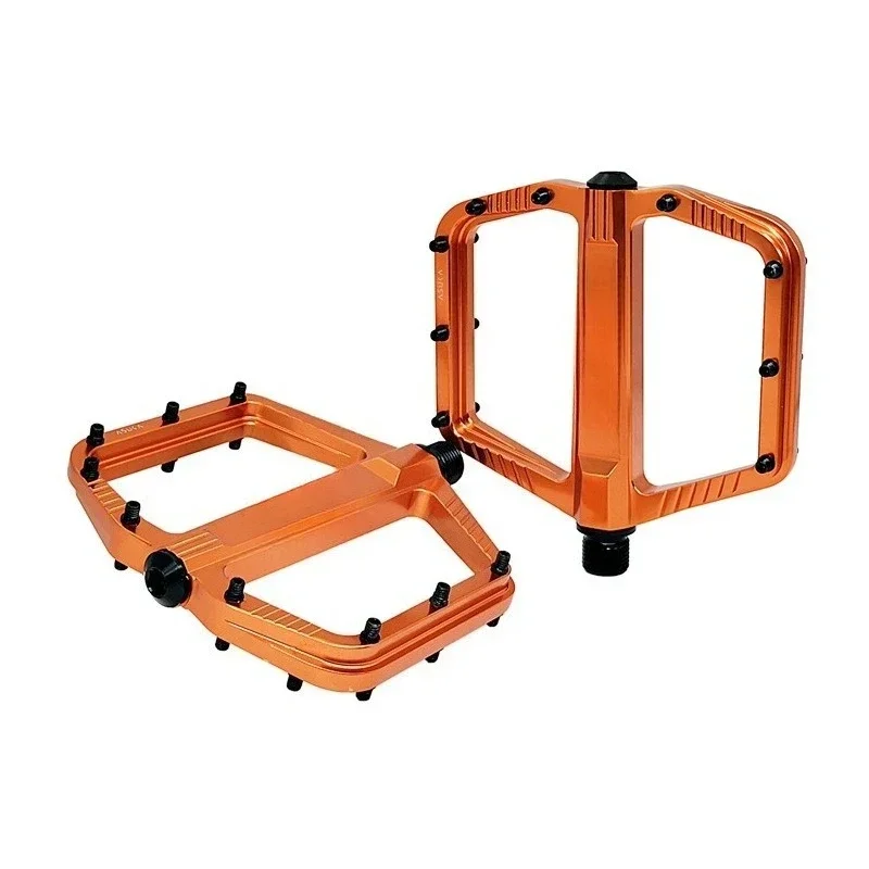 Alloy lightweight bearing mountain bike pedals polished and polished