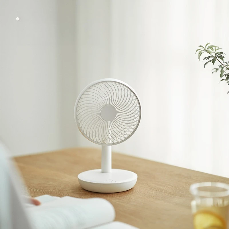 

Electric fan small silent office desktop desktop dormitory usb charging mini handheld small fan