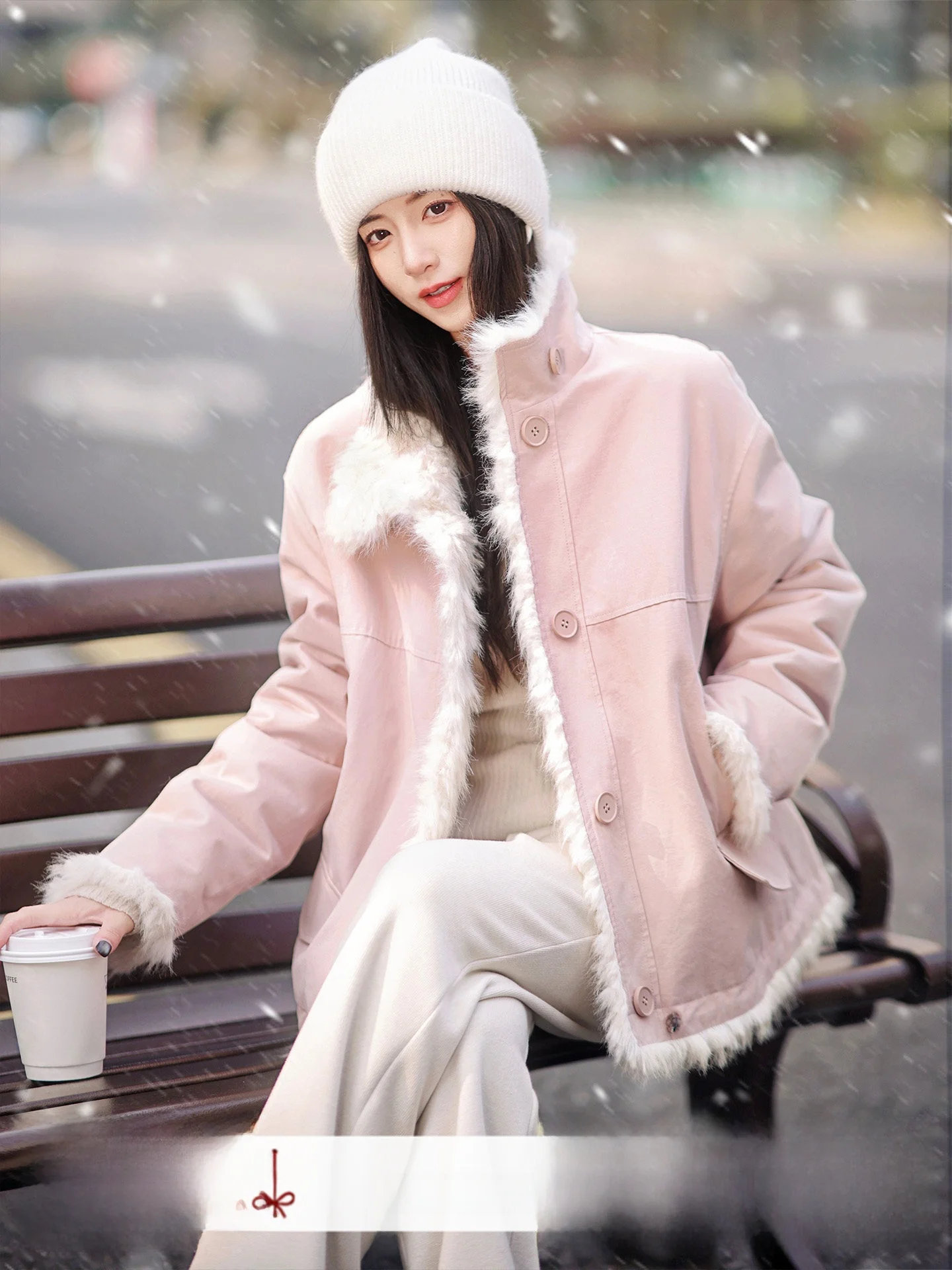 

Экологичная женская парка из искусственного меха с завязками, свободного кроя, с длинными рукавами, для повседневной носки, ветро- и морозостойкая