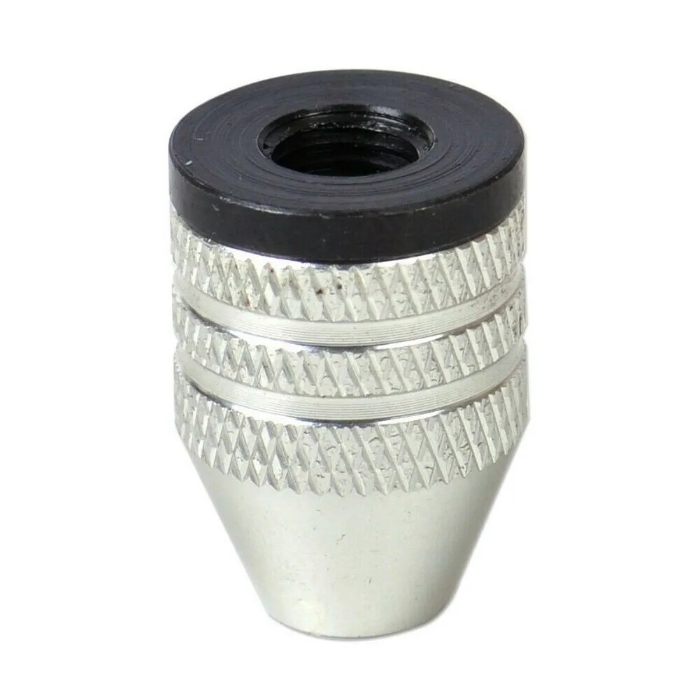 0.3-3.4mm Mini Drill Bit Chuck Adapter for Rotary Tools & Grinders - Aluminum Alloy 2.35mm Shank Converter with 52mm Length