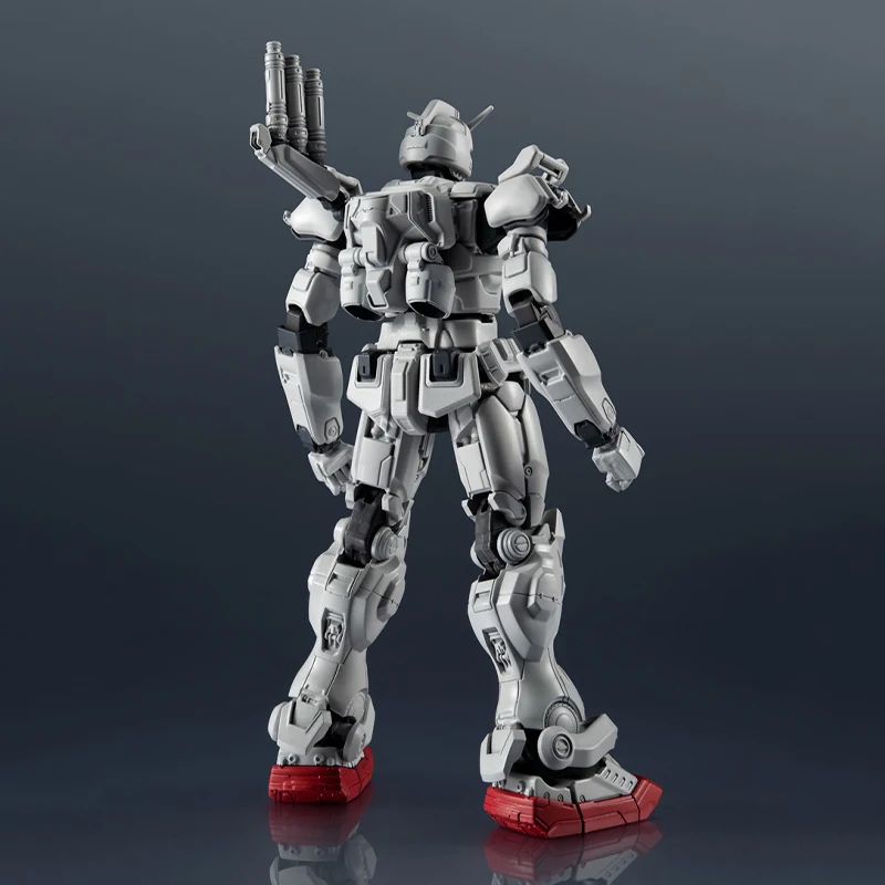 반다이 건담 유니버스 RX-78[G] 건담 EX 액션 애니메이션 피규어, 소장용 인형 조각상 장식 선물, 재고 정품