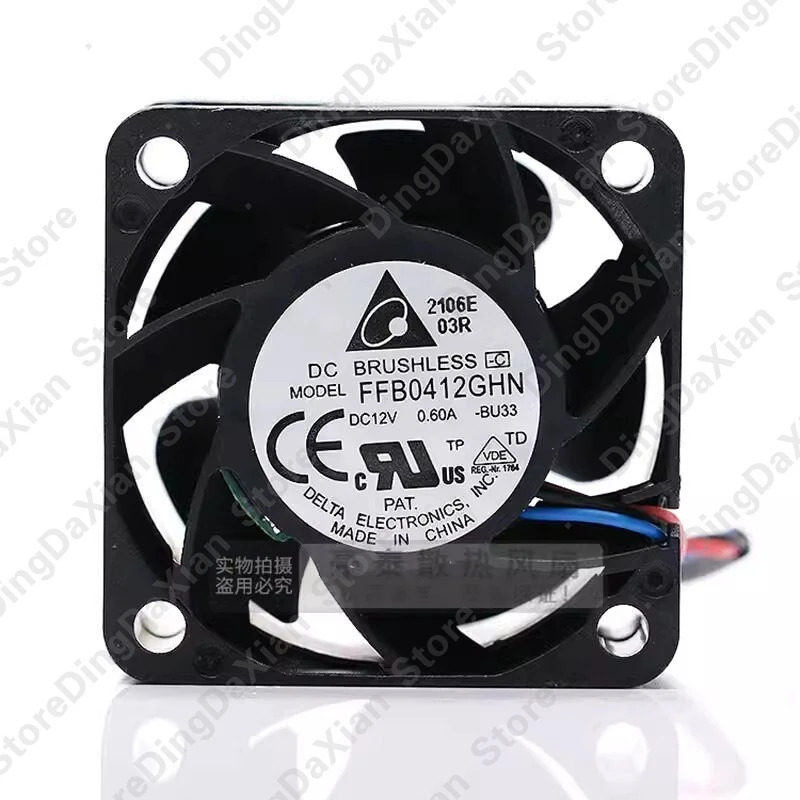 g For Delta FFB0412GHN 4028 DC12V 0.60A 4CM 4-Pin Server Cooling Fan