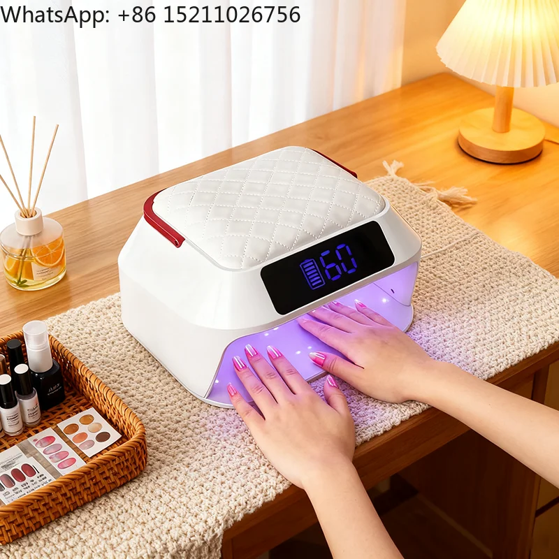 UV LED Nail Lamp 218W Fast Curing Nail Dryer Professional Gel UV Lamp Light for Home Salon Nail Art Tools