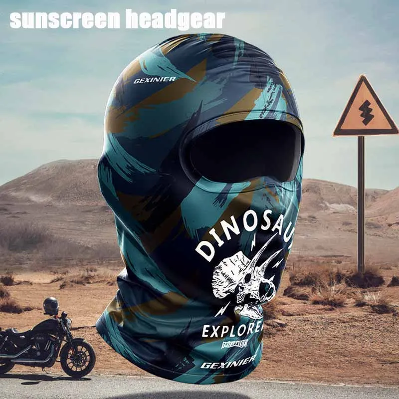 Men's Cycling Sun Protection Hood/Balaclava/Outdoor Motorcycle Windproof Neck Gaiter