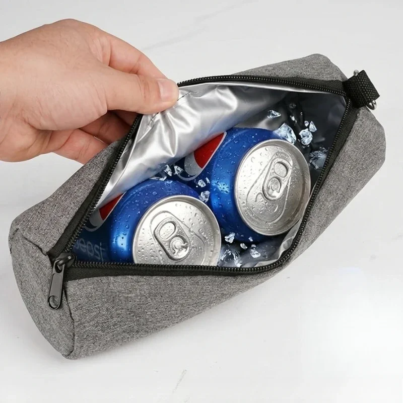 2026 New Cylindrical Golf Cooler Bag, Ice Bag, Insulated Handbag, Cold Drink Portable Bag - Beverage Cooler Bag, Tube Bag