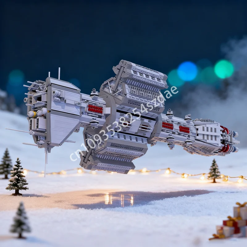 

4740pcs MOC EAS Agamemnon Babylon 5 Model Building Blocks Toy Construction Christmas Gift Assemble Creative Idea Education Brick