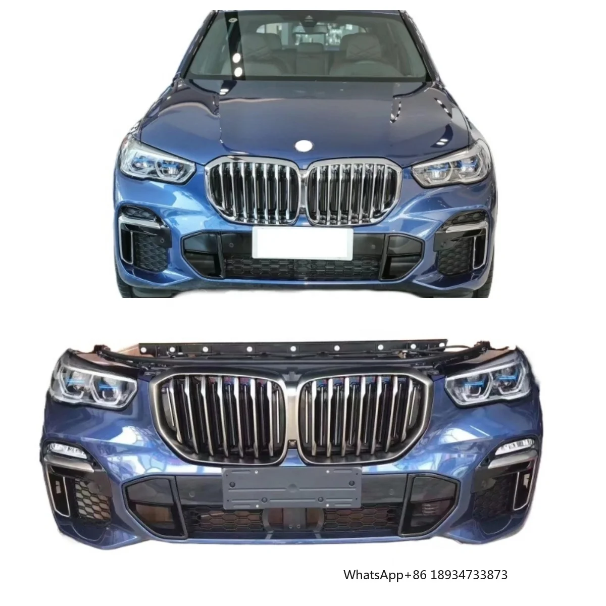 Factory high quality supply X5 G05 bumper, For BMW X5 G05 front bumper, grille