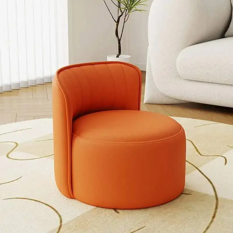Hot Shoe Changing Stool, Sofa, Small Chair, With Backrest, Multi-color, With Wheels, Soft Sofa