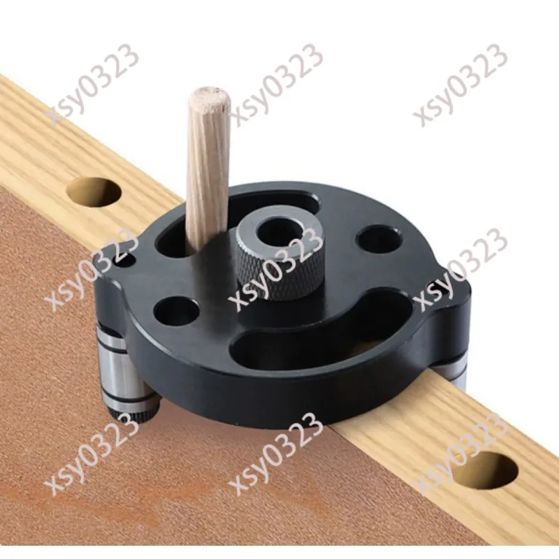 

Woodworking Dowel Center Drilling Locator Punch Positioner Solid Wood Splicing Hole Opening Tool for Precise Joinery