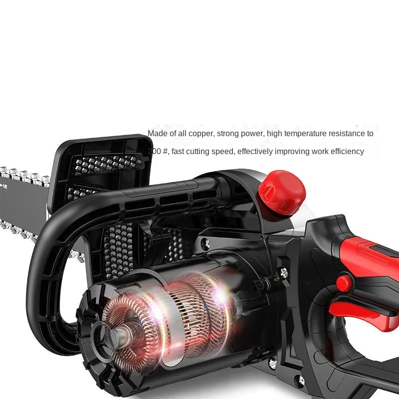 16-inch 2400W High-power Chainsaw Logging Saw Household Electric Chainsaw Handheld  Cutting  Electric Saw