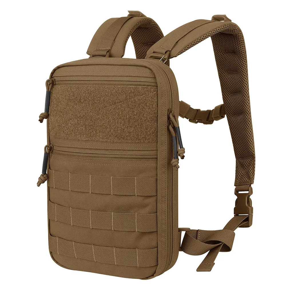 Tactical MOLLE Backpack Waterproof Detachable Outdoor EDC Backpack Multi-Functional Vest Backpack for Hiking Cycling Camping