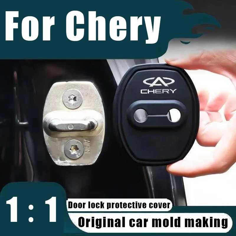 

Комплект из 4 накладок на замки дверей автомобиля для Chery Arrizo 8: амортизирующие и пылезащитные защитные накладки, аксессуары для модификации автомобиля