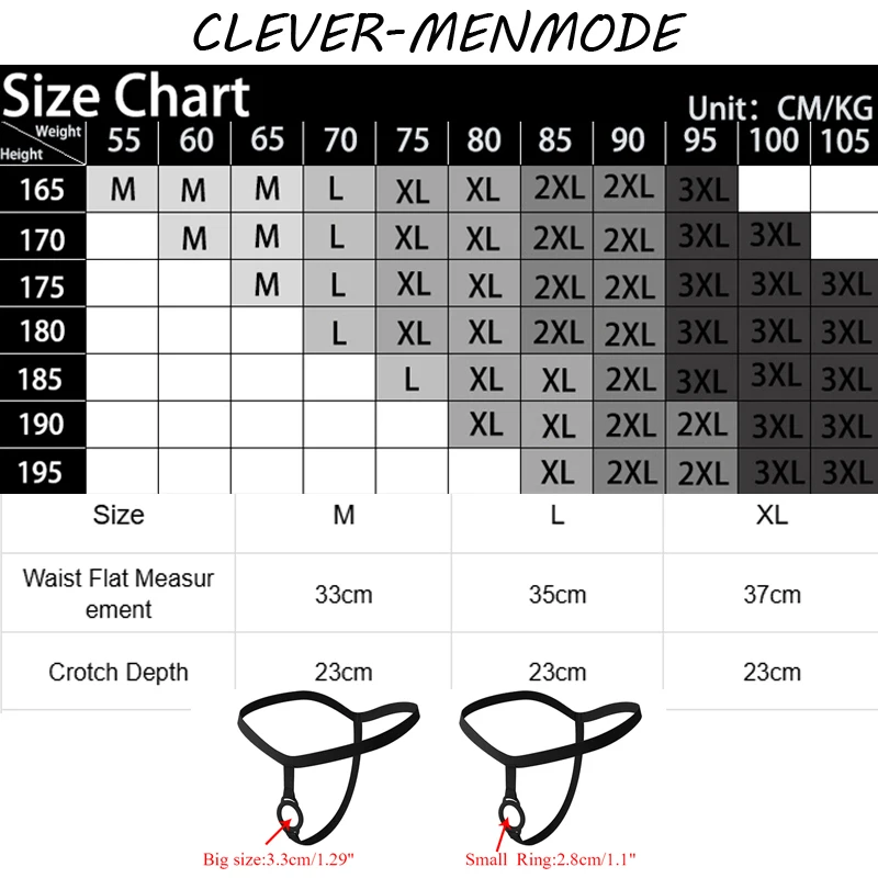 Thong seksi pria Lingerie Baring o-ring T Back G String Penis cincin Mini tak terlihat celana dalam Bdsm Rave aksesoris kostum terbuka