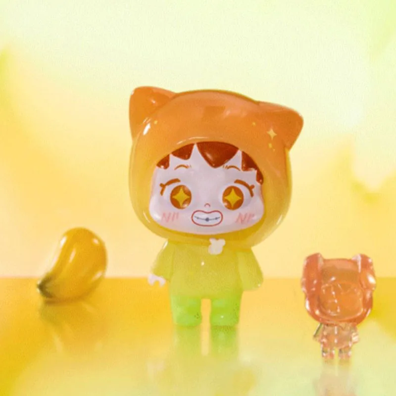 Kibbi Hood Boy Série Blind Box Modelo Confirmar Estilo Bonito Figura Anime Presente Caixa Surpresa Kawaii Blind Box Brinquedos Original