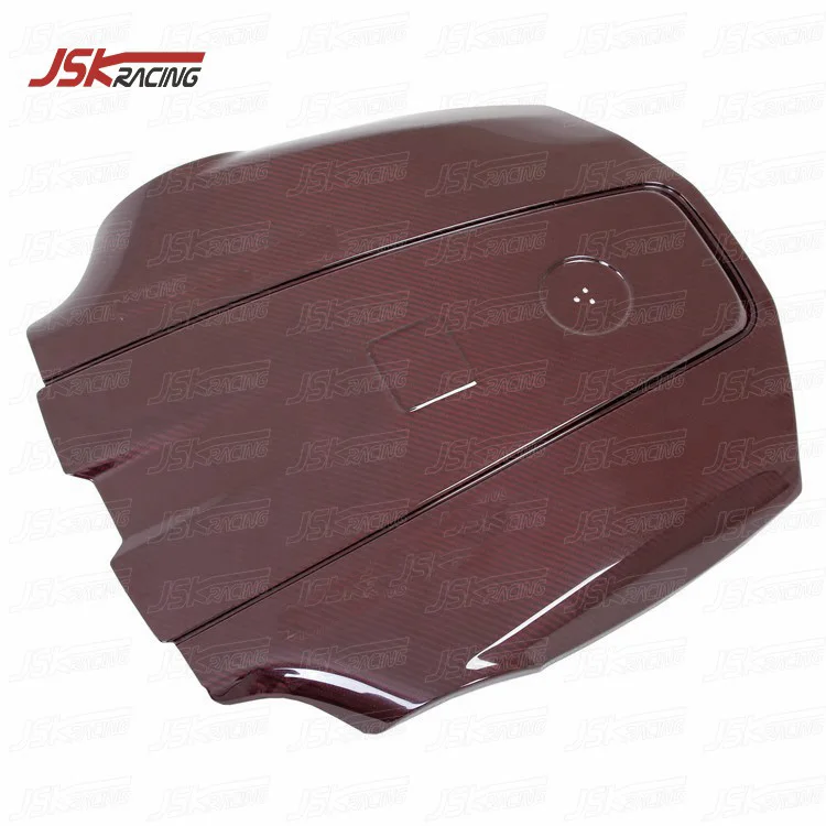 Red Carbon Fiber Engine Cover for 2015-2016 Mercedes Benz AMG GT GTS