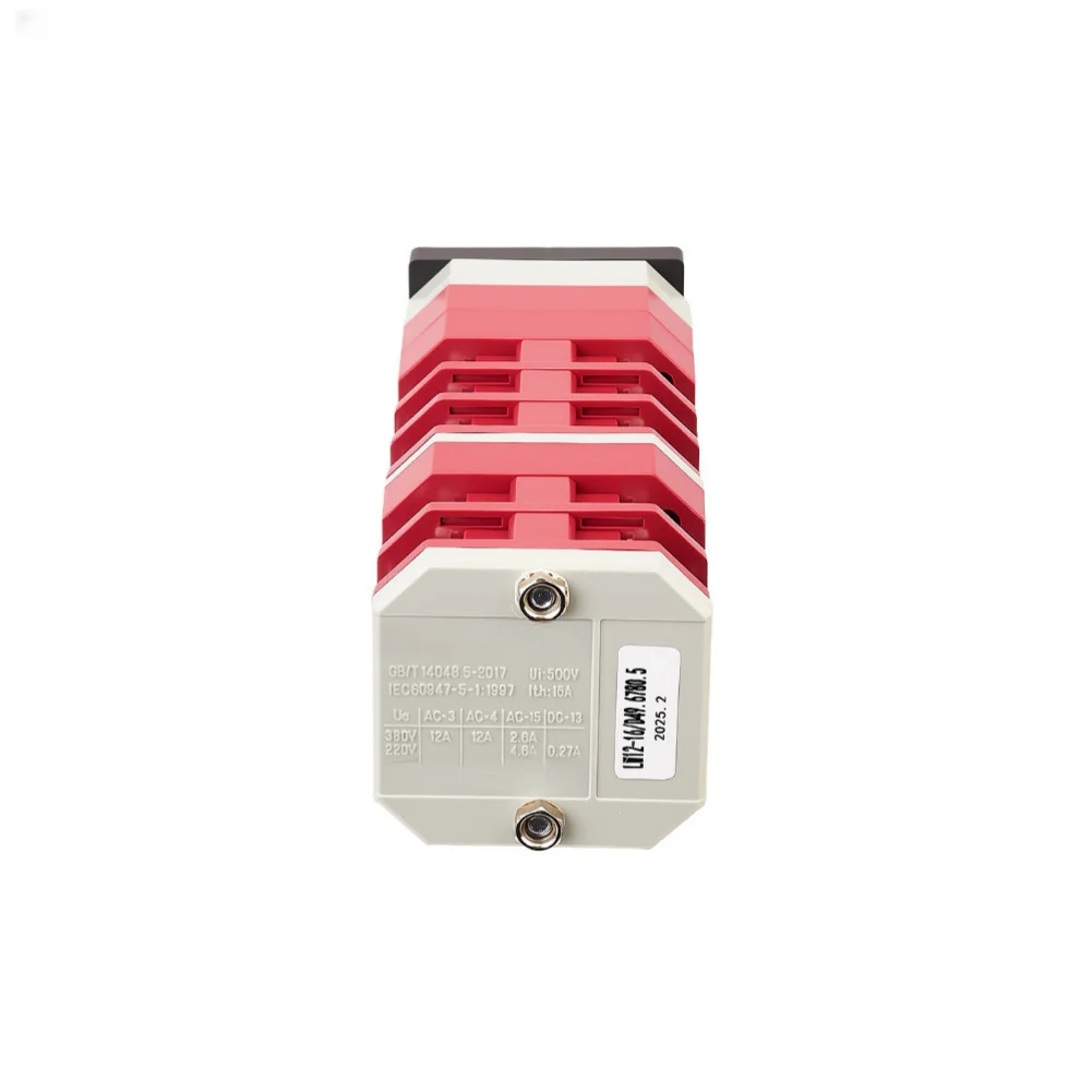 LW12 16/D49.6780.5 Five-Section Changeover Switch Designed for Reset Function in Power Distribution Applications