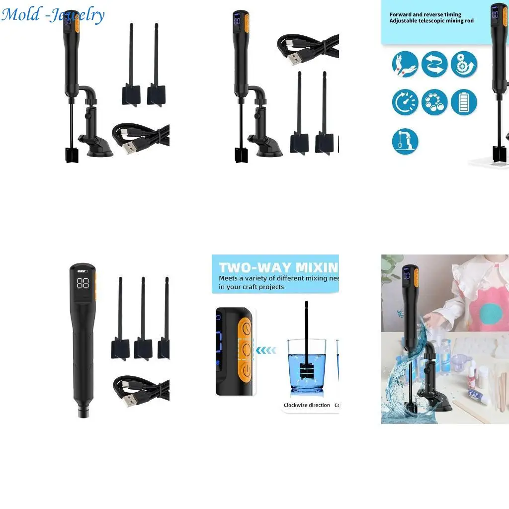 

69HB Electric Epoxy Resin Mixer Resin Blenders Adjustable Speed Mixer Electric Mixer