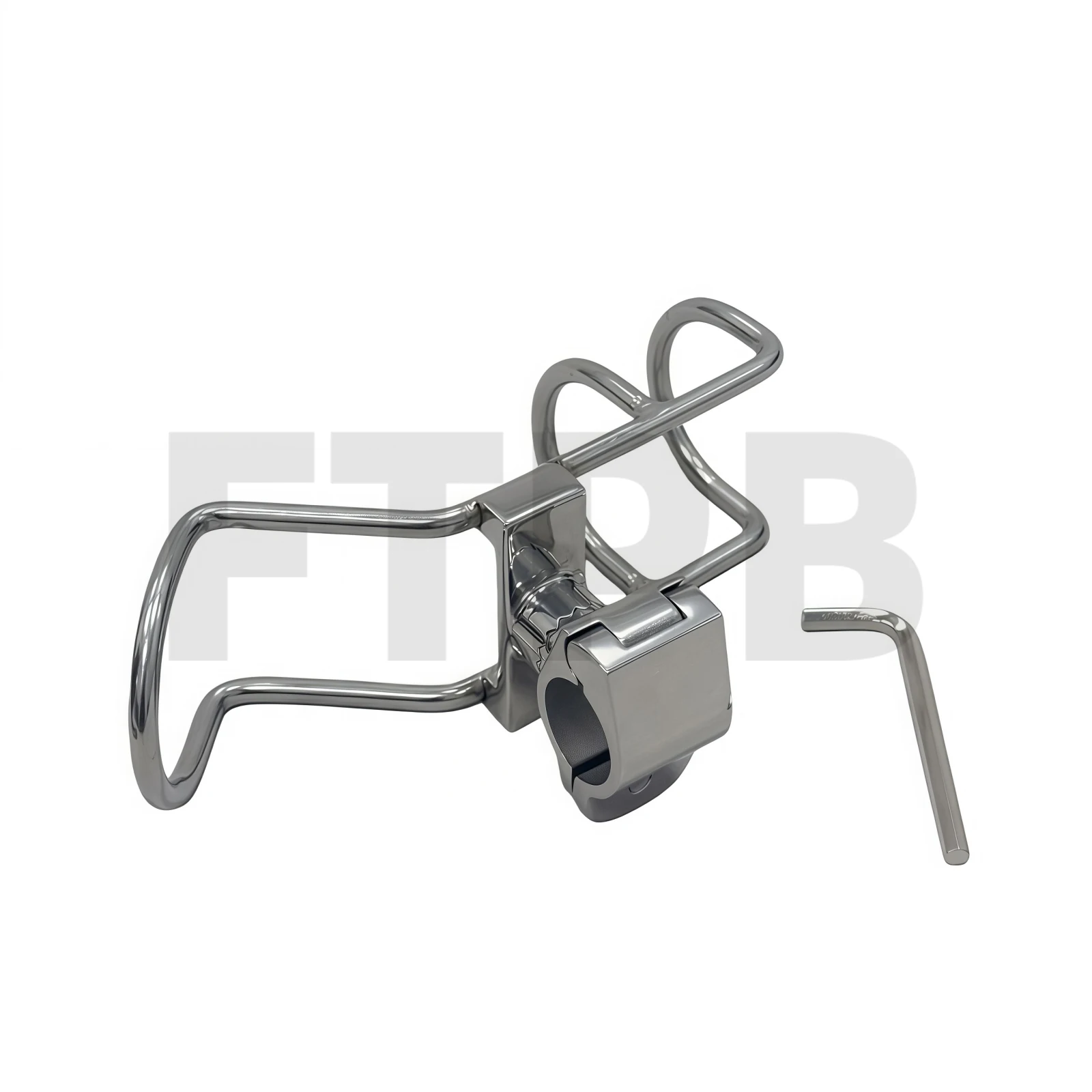 316 Stainless Steel Fishing Rod Rack Holder Pole Bracket Support Base Pole Clamp Boat Hardware Marine Boat Accessories Thickened