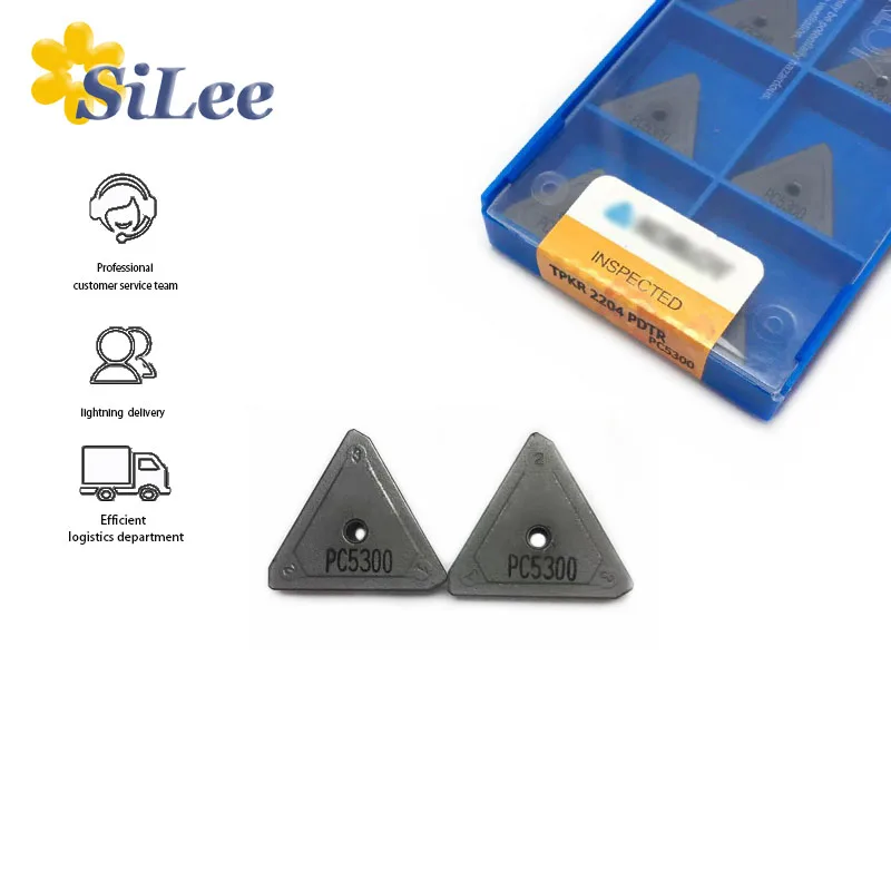 

10pcs TPKR2204PDTR PC5300 High Quality Carbide Inserts Milling Cutter CNC Lathe Tools For Processing Stainless Steel