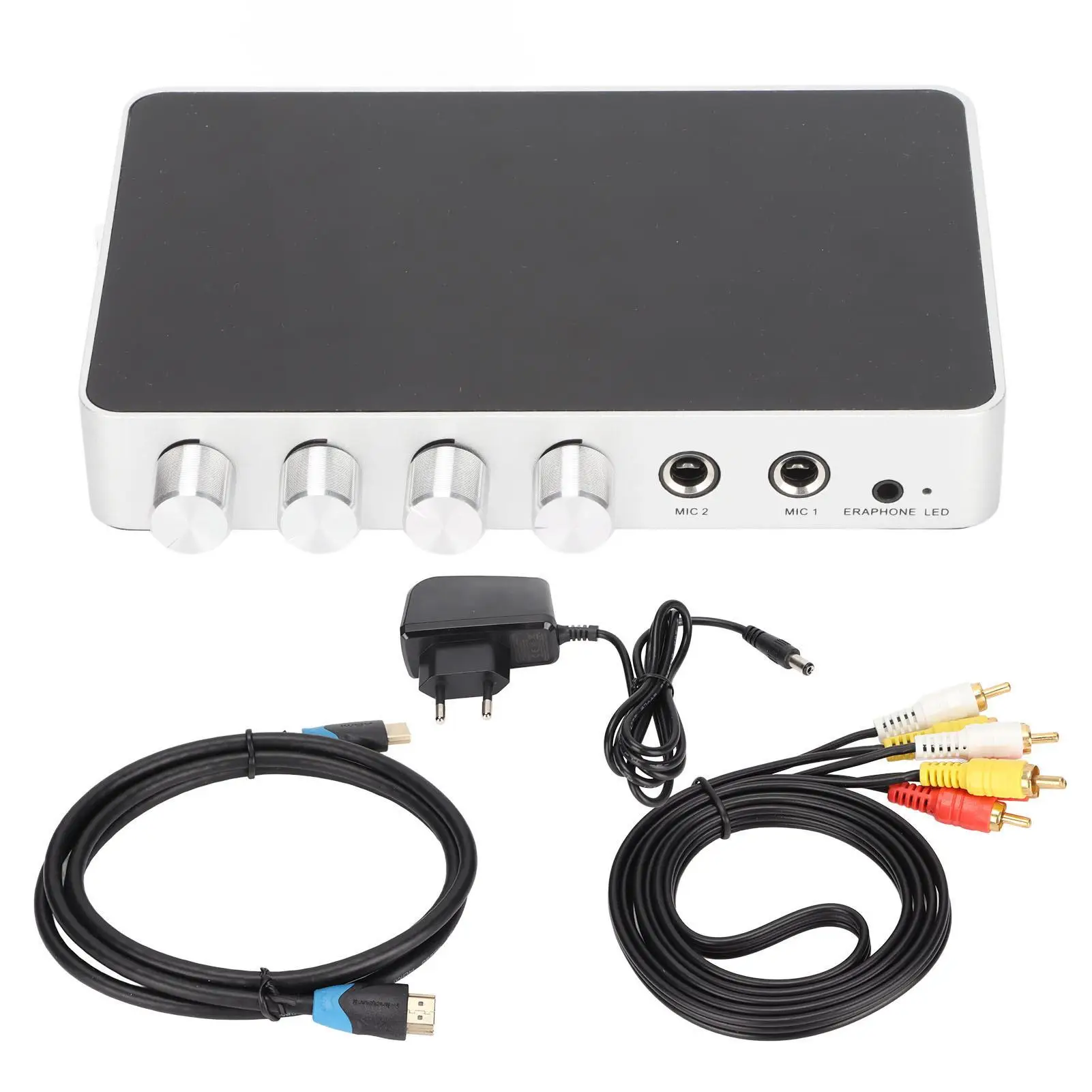 Adjustable HD Karaoke Mixer with Reverberation for tv Boxes - Multimedia Audio Interface