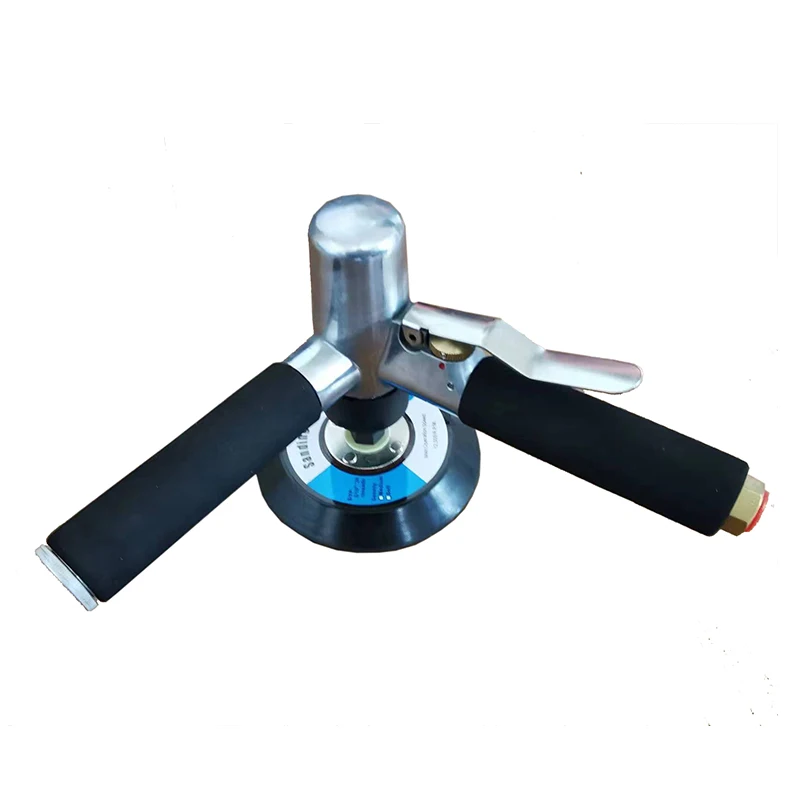 

Professional Double Handle Pneumatic Polisher Automobile & Ship Polishing Gear with Torque Enhancement Industrial Type