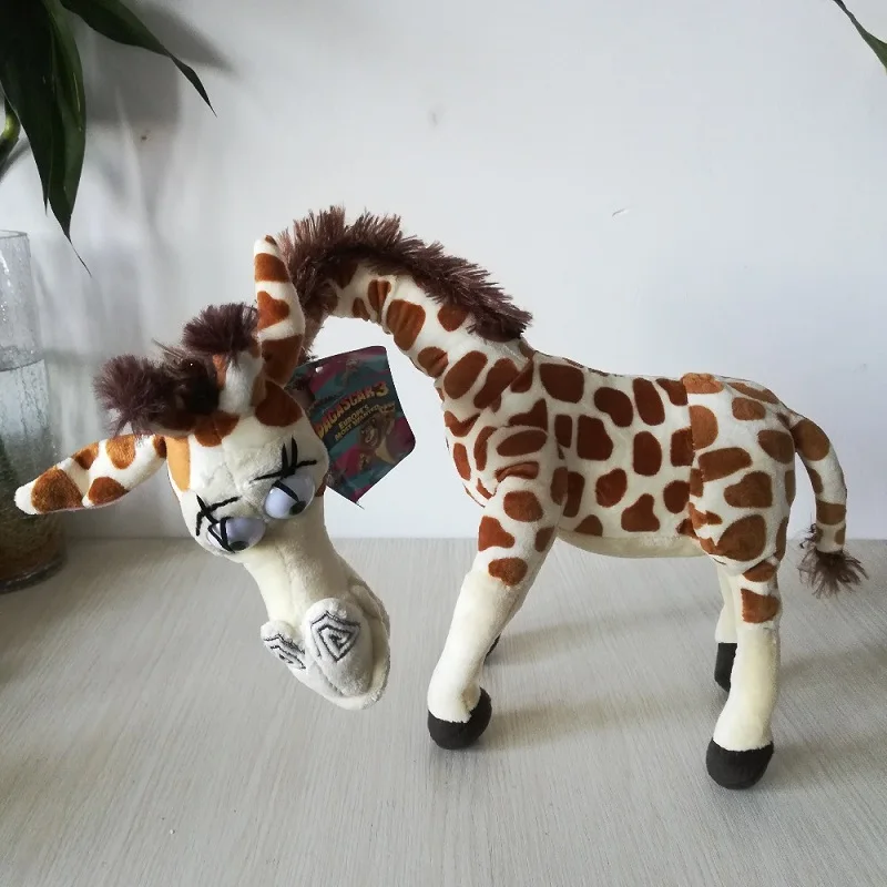 Über 45cm Cartoon Giraffe Madagaskar Melman Plüsch Spielzeug Weiche Puppe Kinder Spielzeug Geburtstag Geschenk h2637