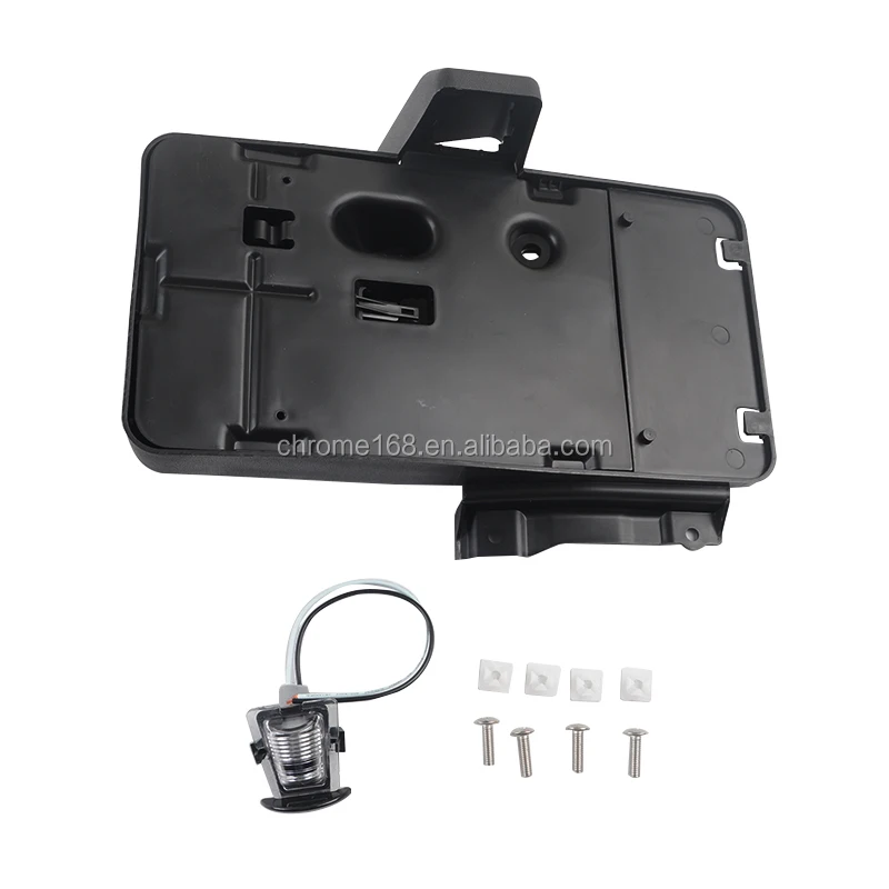 

4x4 Rear License Plate Frame For Jeep Wrangler 2007+ Car Accessories License Plate With Light