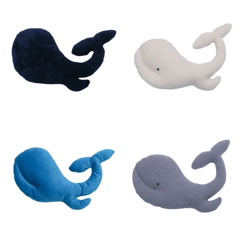 

Newborn Photography Props Posing Pillow Plush Whale Doll Baby Photo Prop Cushion Photo Bebe Studio Photography Mat