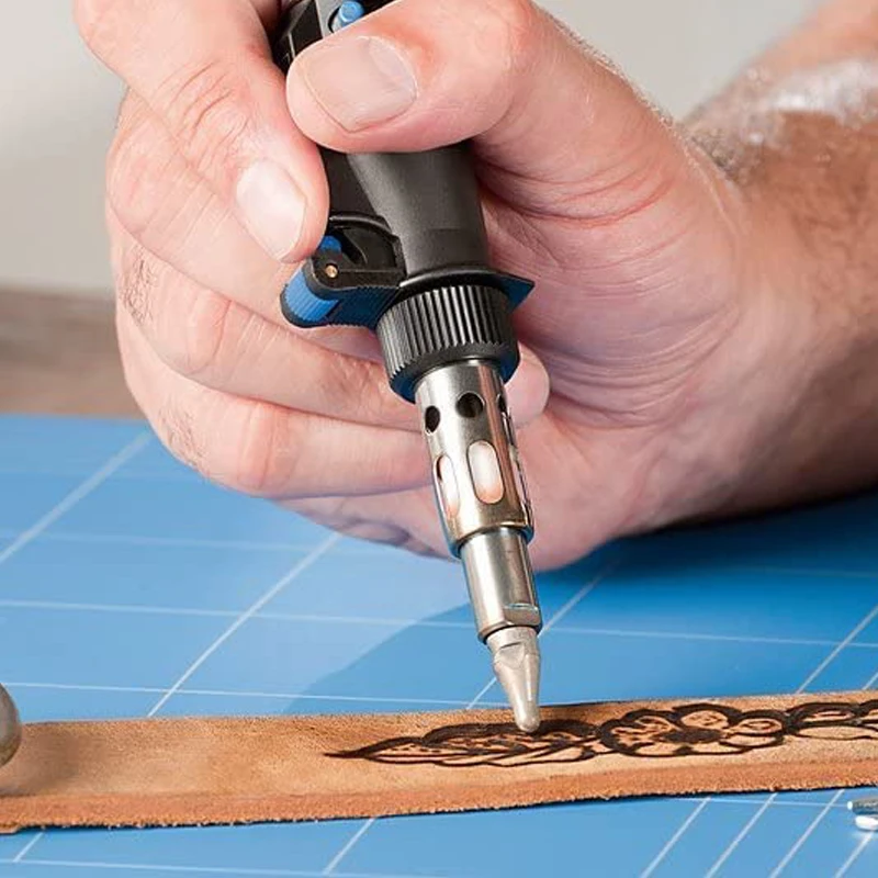 Dremel Tools accessori punte per saldatura calore interno Kit di punte per penna a legna Stencil pirografia marcatura Set di teste per saldatore