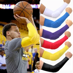 1pc arm sleeve armband elbow support Basketball Arm Sleeve Breathable Football Safety Sport Elbow Pad brace protector